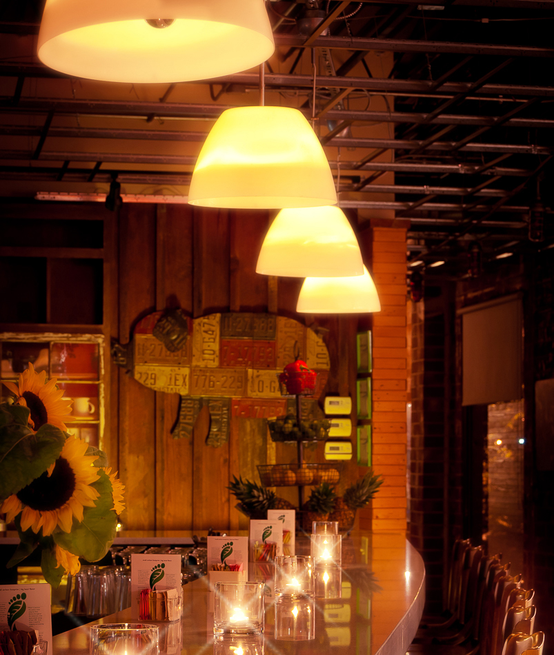 Picture of a Restaurant with tables set